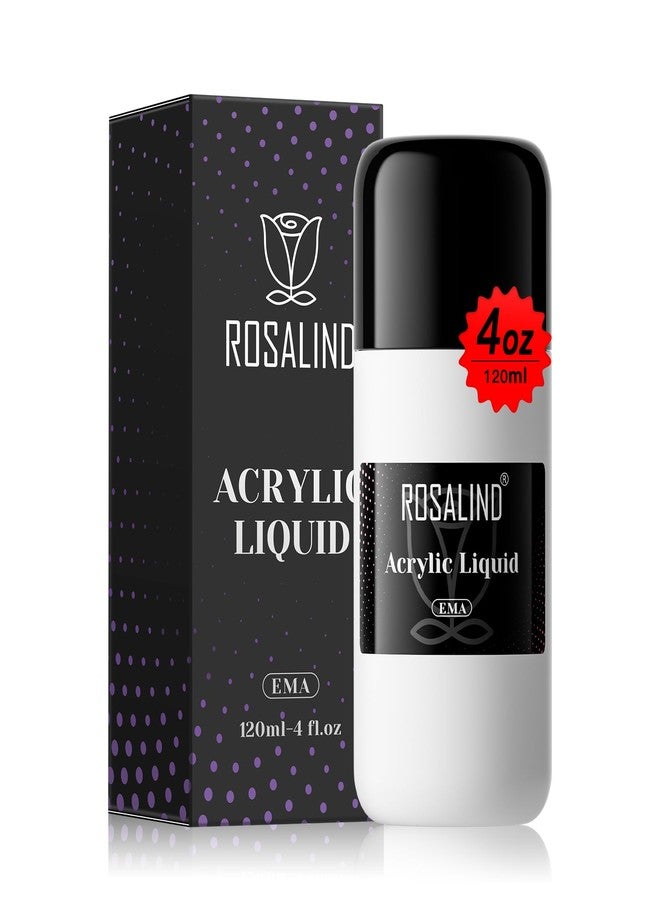 ROSALIND 120ml/4fl.Oz Monomer Acrylic Liquid Professional System Acrylic Monomer For Acrylic Powder Anti-Stick Acrylic Powder Extension Liquid Easy DIY - Image 1